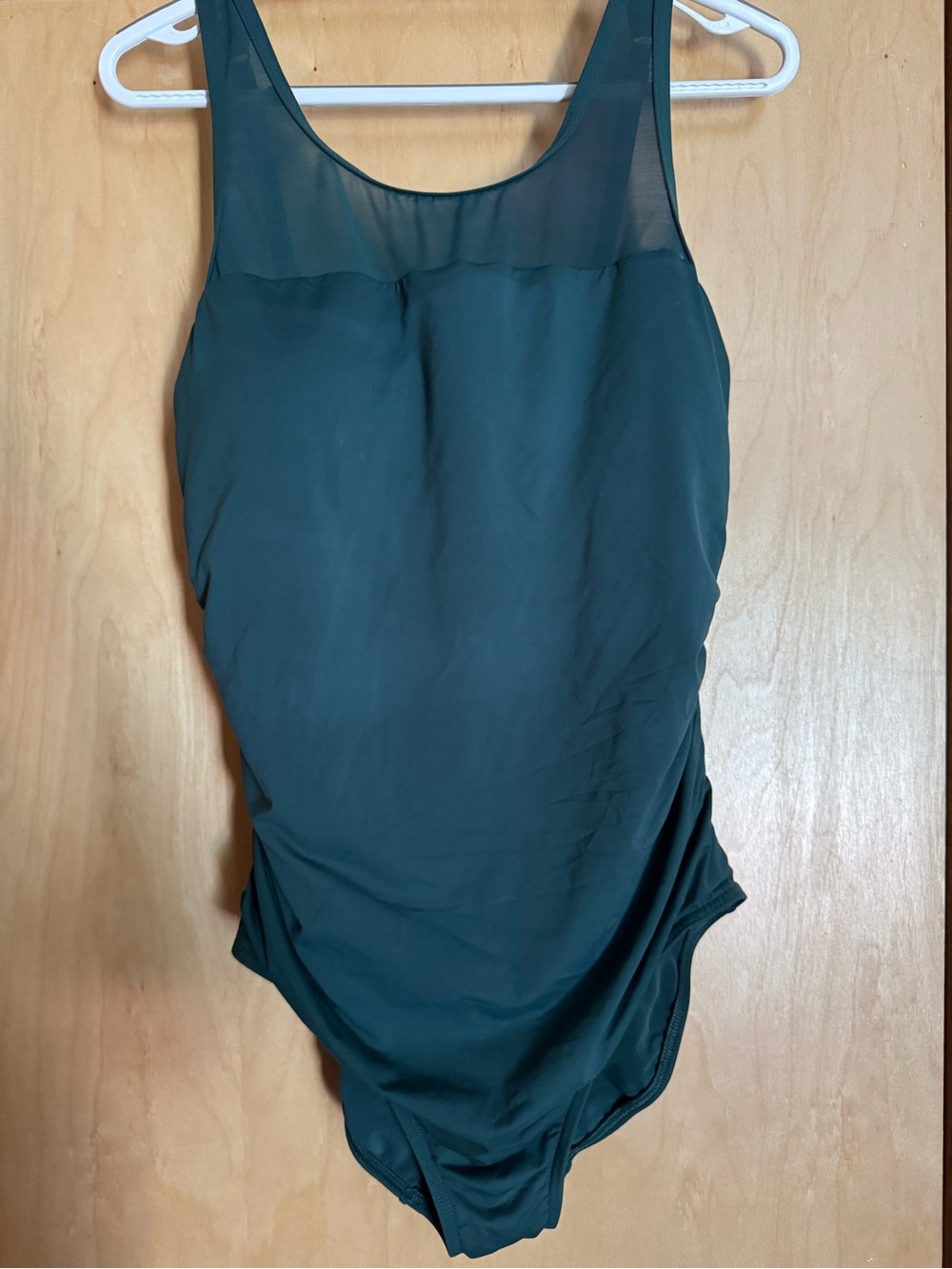 Lands' End Dark Teal One-Piece Swimsuit